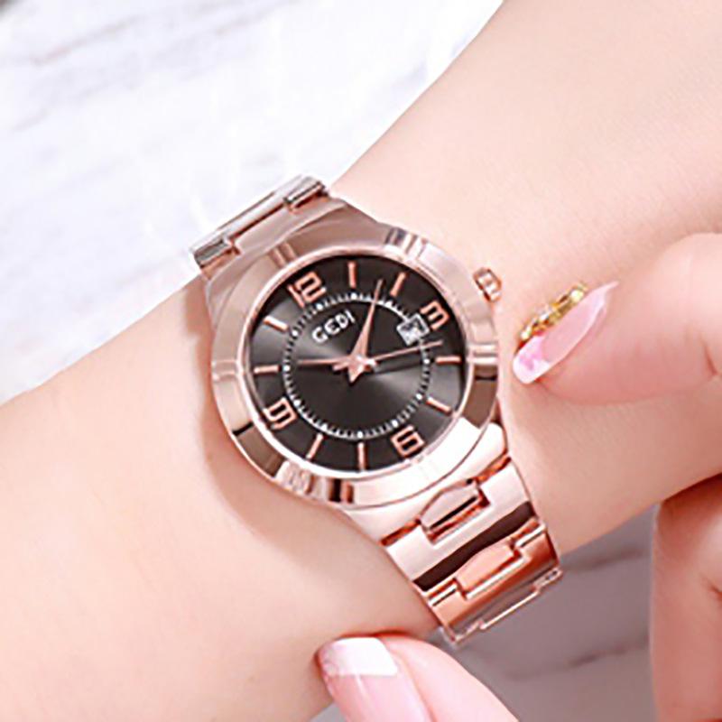 Calendar Women'S Watch Simple Waterproof Steel Belt Women'S Watch Women'S Watch