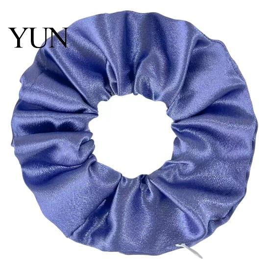 Practical Hair Ties for Small Items Pocket Scrunchies with Hidden Zipper Women, Elastic Tie Multi-functional Storage Keys And Coins, Satin Accessories