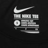 Nike T Shirts Men's Black Crew Neck Moderate Straight Fit 743034-010