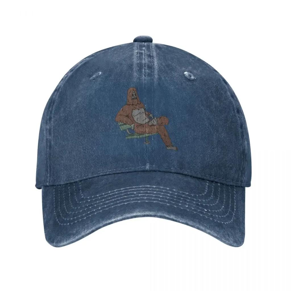Chillin Sassy The Sasquatch Baseball Caps Snapback Denim Hats Outdoor Adjustable Casquette Sports Baseball Cowboy Hat for Unisex