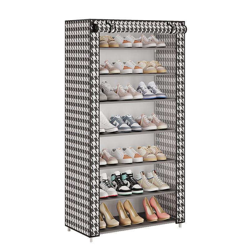 Yurt Girişi ve İç Mekan Depolama için Modern Minimalist Toz Geçirmez Çok Katlı Ayakkabılık