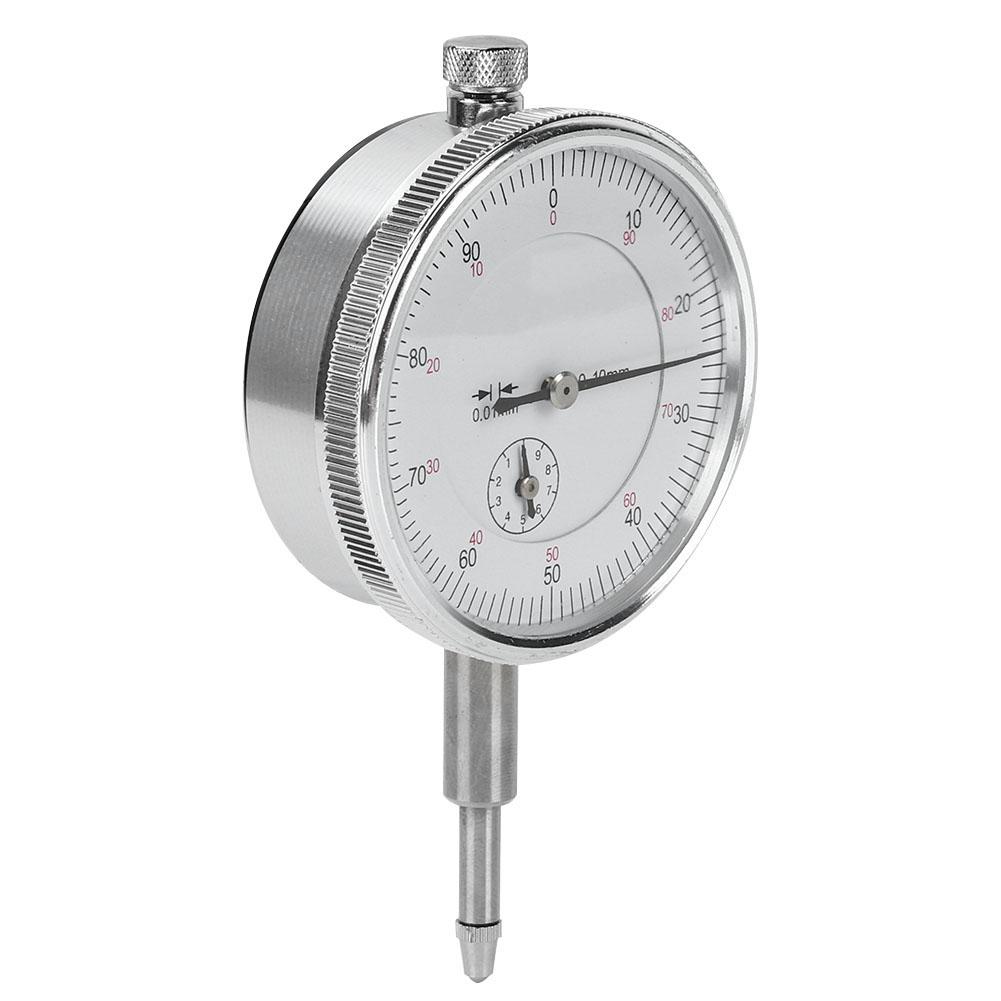 High Accuracy Aluminum Alloy 0 10MM 0.01MM Dial Indicator Gauge Manual Measuring Tool