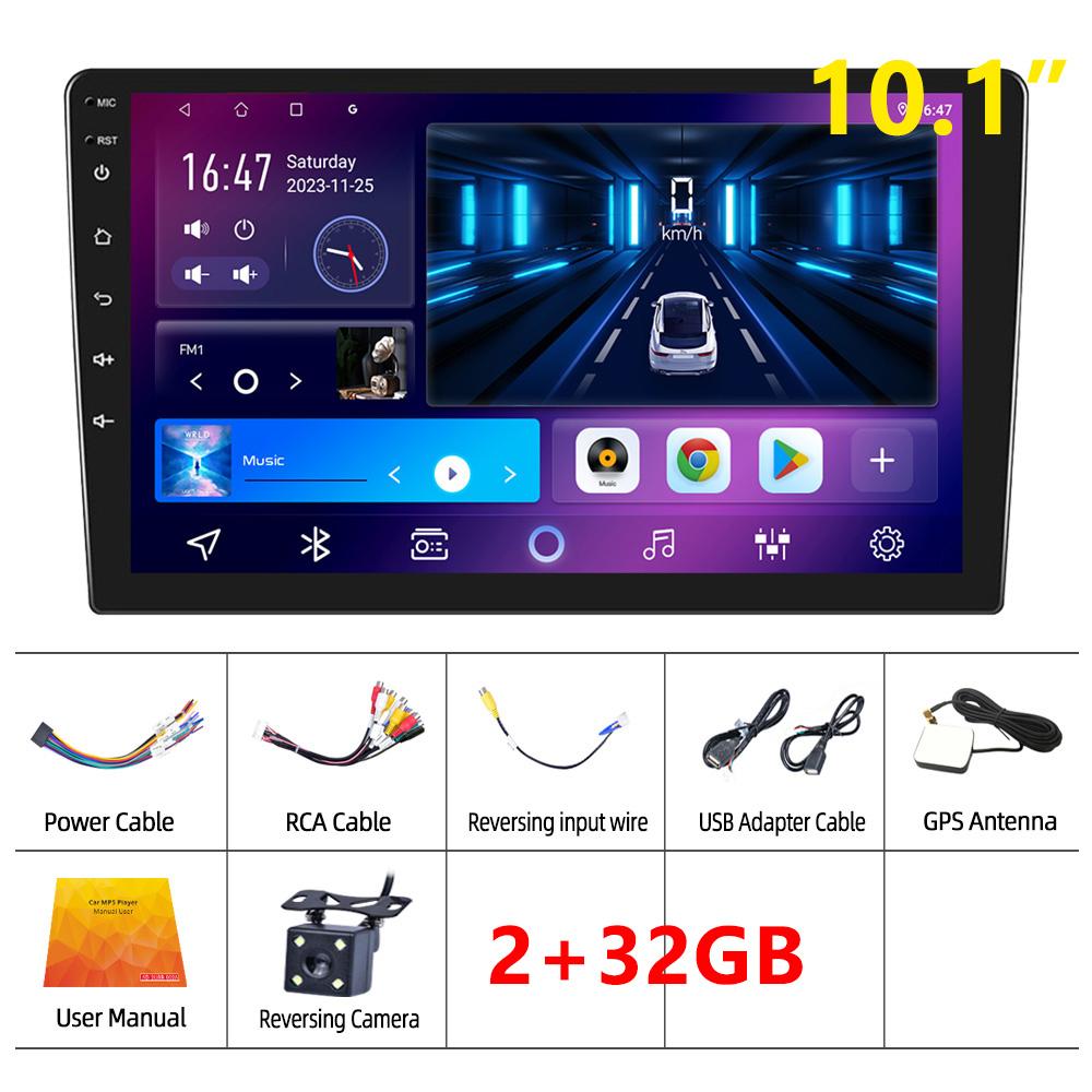

TOYOUSONIC 2Din Автомагнітола 7 9 10 Авторадіо Мультимедійний Плеєр Екран Дзеркальне Посилання Cchar Стерео Bluetooth DSP 2USB FM Камера 4 core 2GB+32GB CP