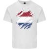 Torn Netherlands Flag Holland Dutch Day Football Unisexs Light Cotton TShirt