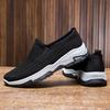 Mesh Breathable Flying Woven Shoes Soft Sole Non-slip Driving Shoes Dad Shoes Large Size Simple Casual Shoes