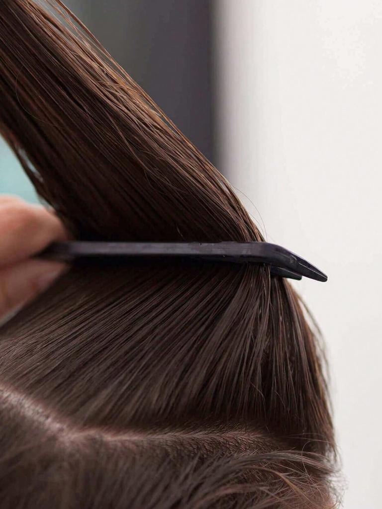 Stainless Steel Pointed Tail Hair Professional Hair Comb Hair Brush Salon Hair Styling Tool Hair Comb Special for Real Hair Wigs