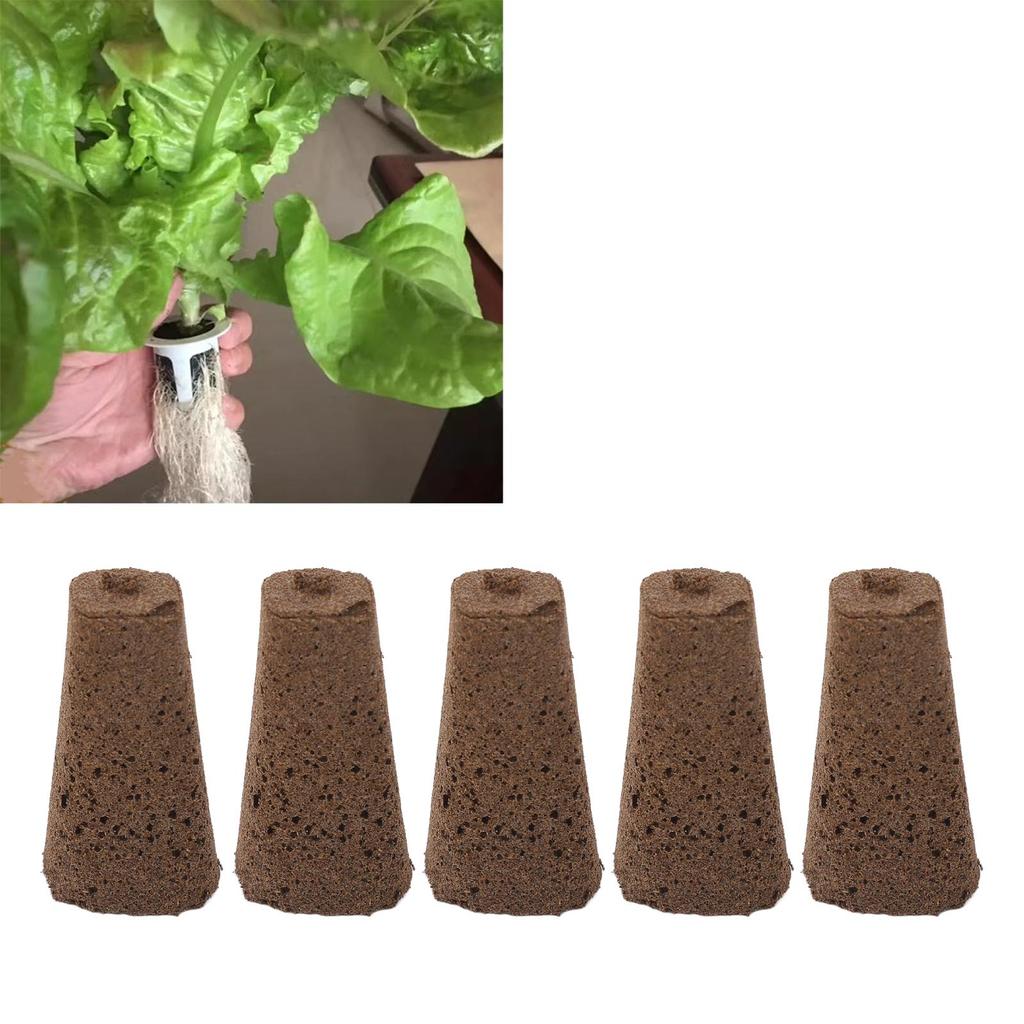 50 Stück Anzuchtblock Torf Pflanzblock für Gartenbau Hydroponik Erdelose Kultur Pflanzen Keimung