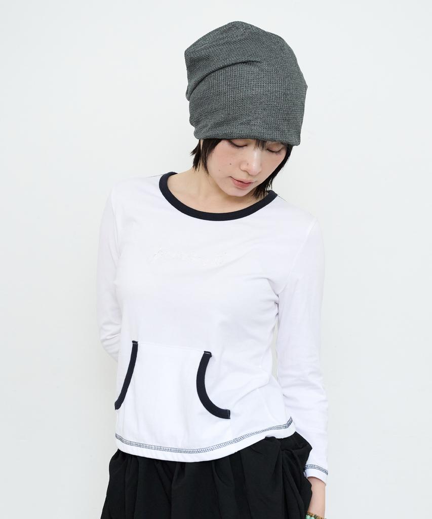 PARAKEET Patch Pocket Capri Sleeve (White)