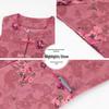 Grandma's Summer Clothing Set: Plus Size Mid-Sleeve Shirt for Middle-Aged and Elderly Women – Casual Spring Outfit for Mom