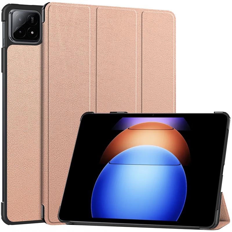 Pour Étui Pad 6S Pro 12.4  Support Pliable Magnétique Cuir Coque Rigide Tablette Pour Mi Pad 6s Pro 12.4 Housse Intelligente Mi Pad 6S Pro 12.4