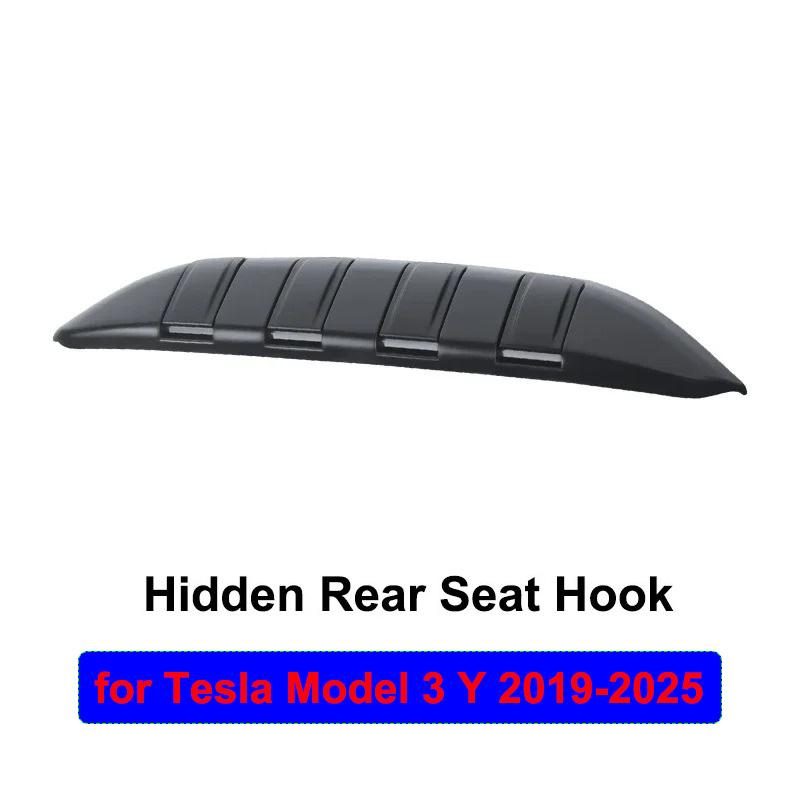 For Tesla Model Y Juniper 2025 Seat Backrest Hook Model 3 Highland 2024 Seat Back Rear Hidden Cloth Hanger Storage Bracket 2026