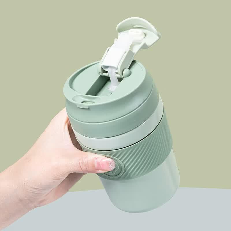 Debo Portable Double-Drink Insulated Coffee Mug