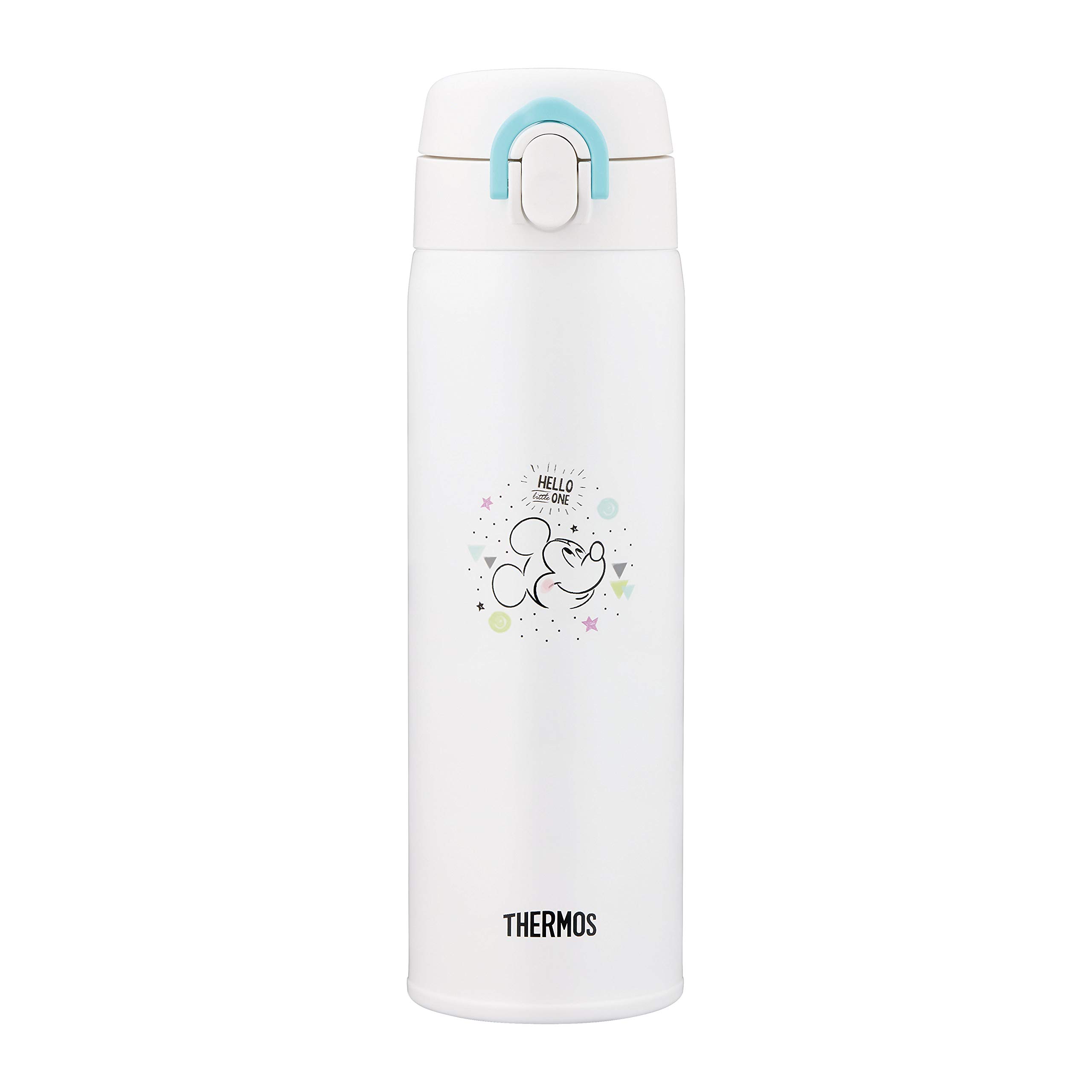 

THERMOS Stainless Steel Bottle for Milk Formula JNX-501DS Blue White (BLWH) Disney Mickey Stainless steel thermos perfect for making milk 500ml