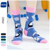 Șosete Bărbați Animal Zhuji Color Șosete Brand la Modă Bumbac Tub Mediu Șosete Bărbați la Modă Femei