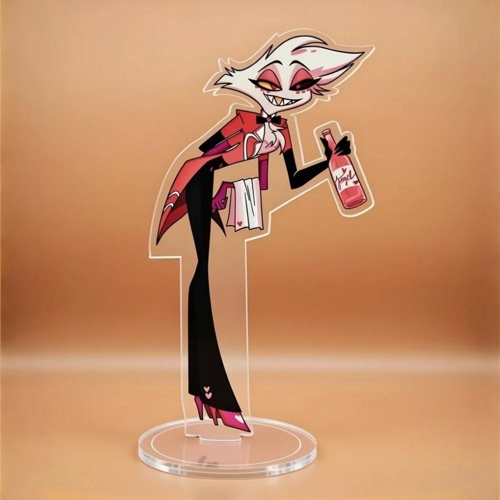 15cm Acrylic Stand For Hazbin  Charlie Morningstar Vaggie Alastor Lucifer Morningstar Peripheral Cute Desktop Ornament Gift