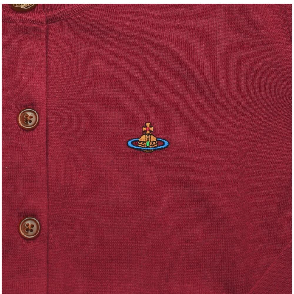 Vivienne WeStwood 1803002p Y001v I409 Bea Orb Logo Embroidery CaShmere Women S Cardigan