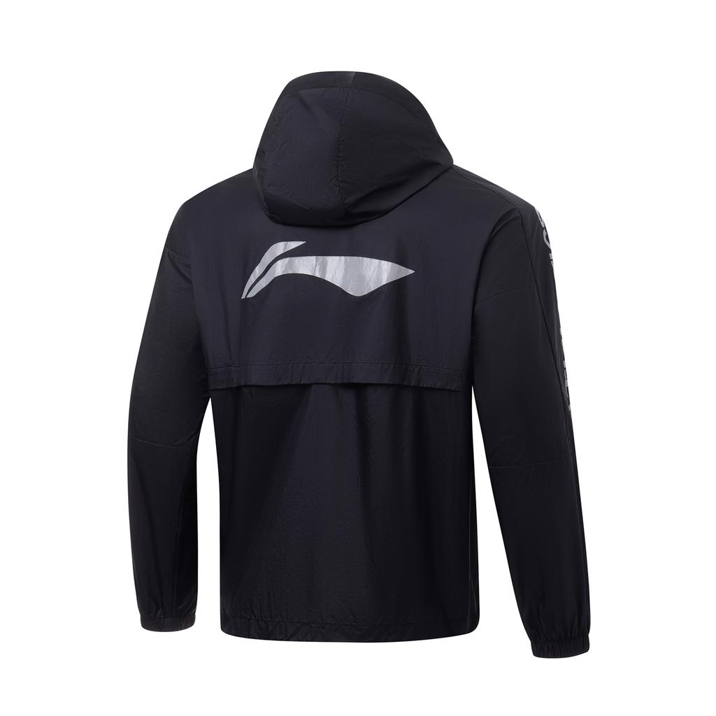 Li Ning Ice Silk Technology Lightweight Hooded UPF 40+ Cool Feeling Breathable Ultra Light Quick Dry UV Protection Clothing Unisex Outerwear AFDU831-3