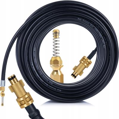 30 M Sewer Hose – Pipe Cleaning Kit | Brass Spring Nozzle | Flexible and Corrosion-Resistant