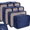8 Pieces Portable Packing Cubes Clothes Sorting Bag Cosmetics Travel Organizers