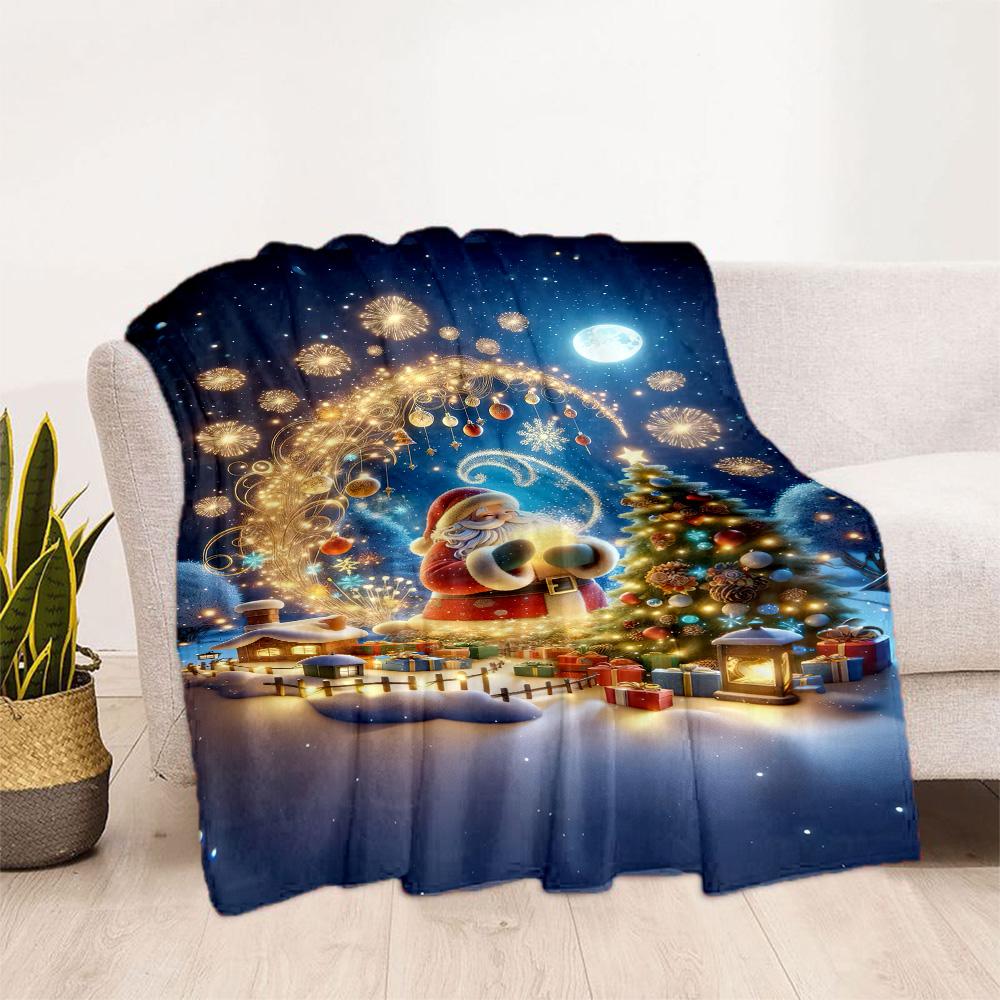 Christmas 314 Blanket Soft & Cozy Suitable for Picnics Sofa Office Chair Four Seasons Universal Modern Style