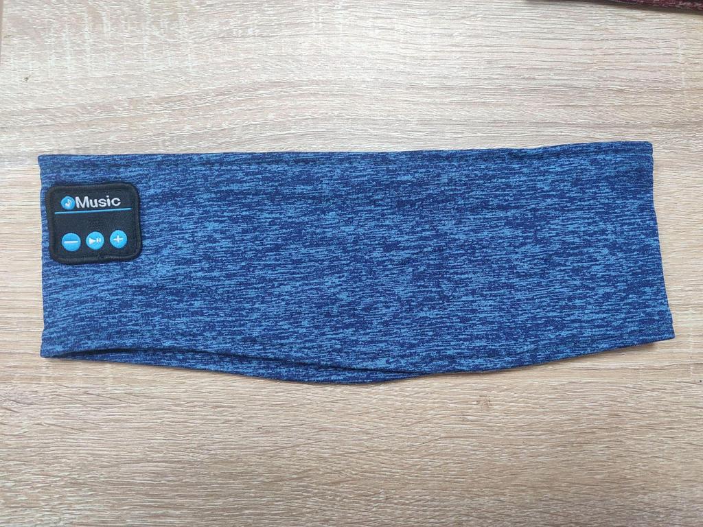 Bluetooth 5.0 Wireless Music Sports Headscarf - Sweat-Absorbing Headband for Running