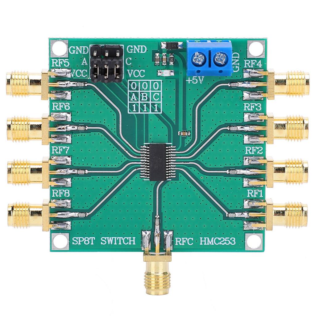 RF Single Pole Eight Throw Switch NonReflective Electronic Components HMC253 DC2.5 GHz