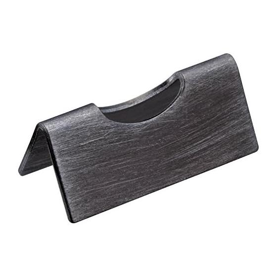 Todai 18-8 Economy Chopstick Rest 30 Black Oxidized Finish BK Made in Japan Rikyu Stainless Steel Black Oxidized Finish Series Special Technology