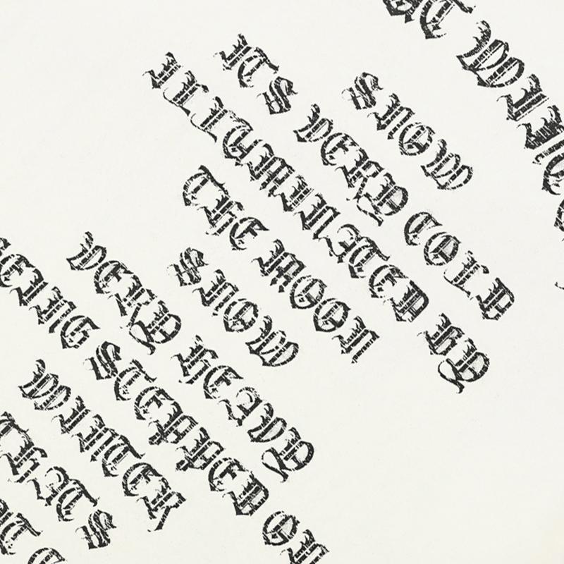 Streetwear Letters Graphic T-Shirt Cotton Unisex Tops Tees Lato Krótkie Rękawy T-shirt