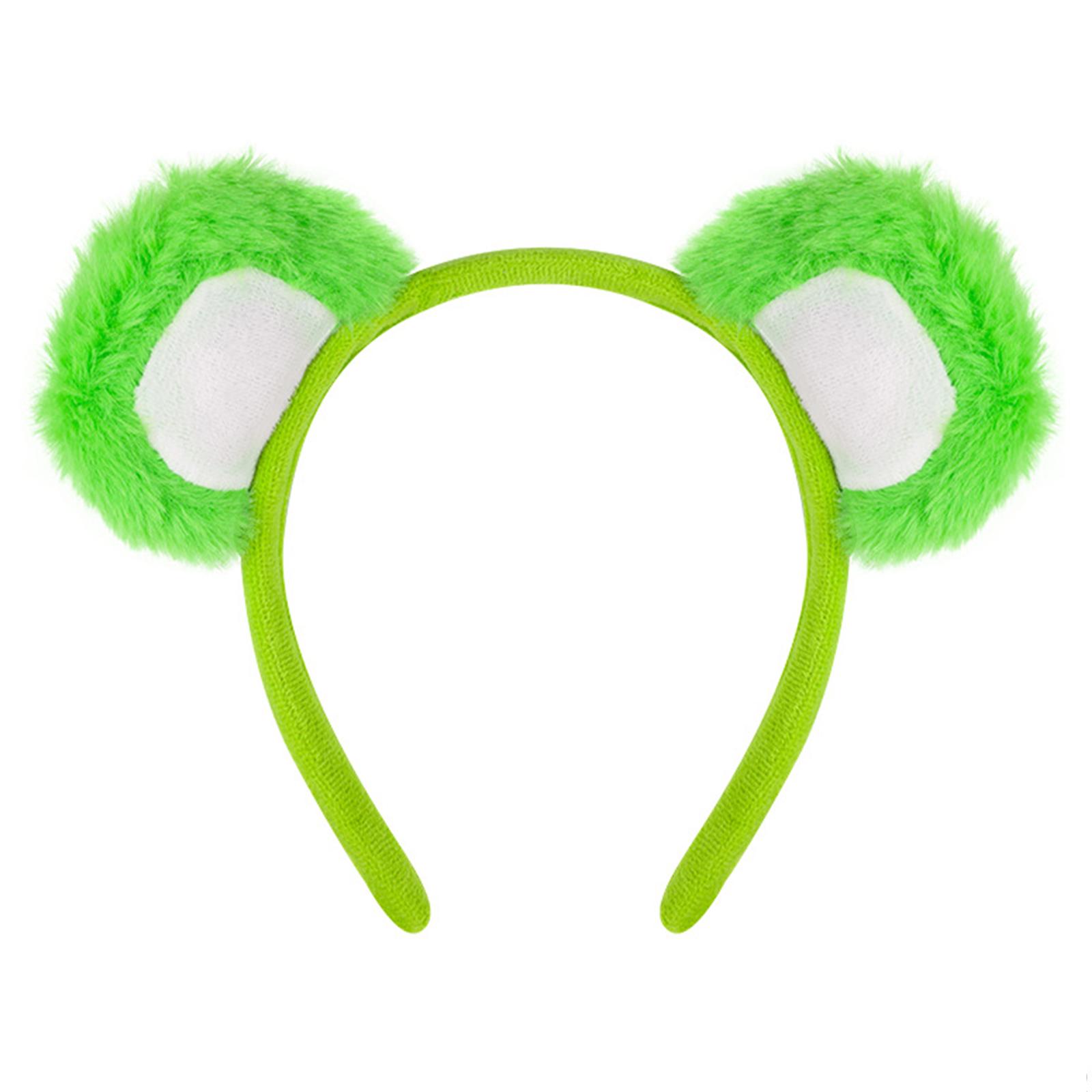 

Милая повязка на голову с ушками плюшевого медведя для женщин, девочек, вечеринок, дней рождения, школьных мероприятий, аксессуаров для сцены, обруча для волос I