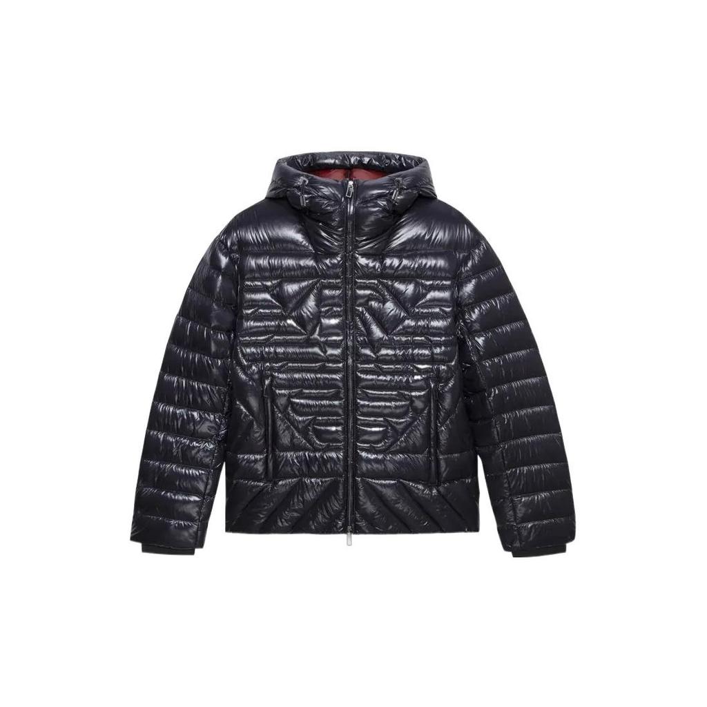 EMPORIO ARMANI FW22 Down Jacket Men's Dark Blue 6L1BN7-1NPDZ-0920