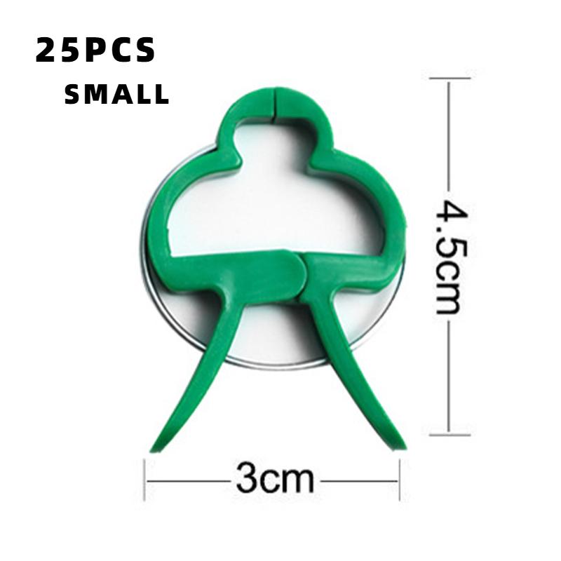 

Plant Fixed Clips Reusable Garden Greenhouse Bracket for Fixed Plants Vine Flower Seedling Stem Suppor t Garden Supplies