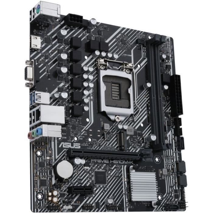 Carte mère - ASUS - PRIME H510M-K - Intel H510 LGA 1200 (Socket H5) micro ATX