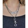 Punk Flame Love Heart Pendant Necklace for Women Girls Gothic Sweet Cool Totem Clavicle Chains Y2k Accessories Jewelry