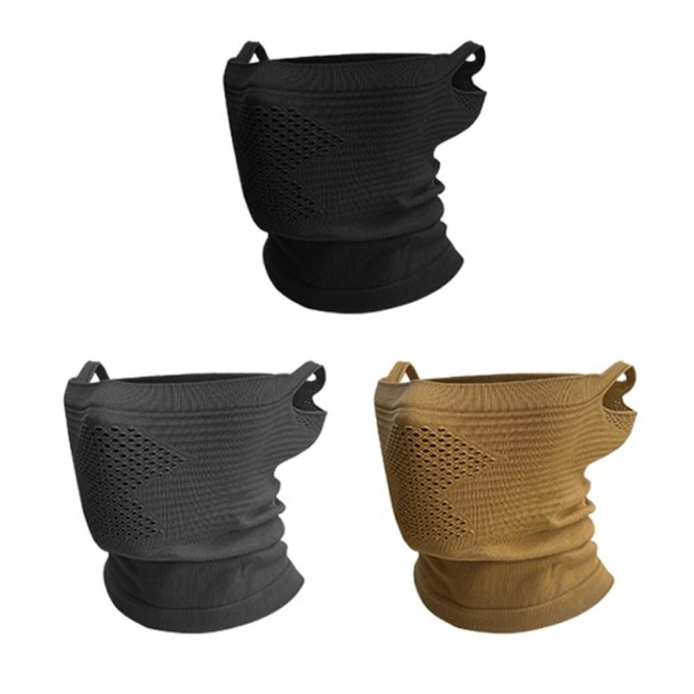 Neck Protection Warm Face Cover Hollow Mesh Cycling Face Mask Face Scarves Warm Riding Mask Sports