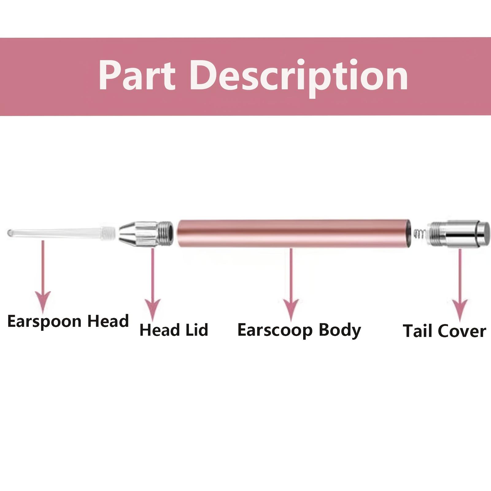 Светодиодный набор для чистки ушей с ложкой — фото 12