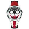 Top Brand Cross-border New Clown Men's Watch Fashion Personality Waterproof Belt Watch