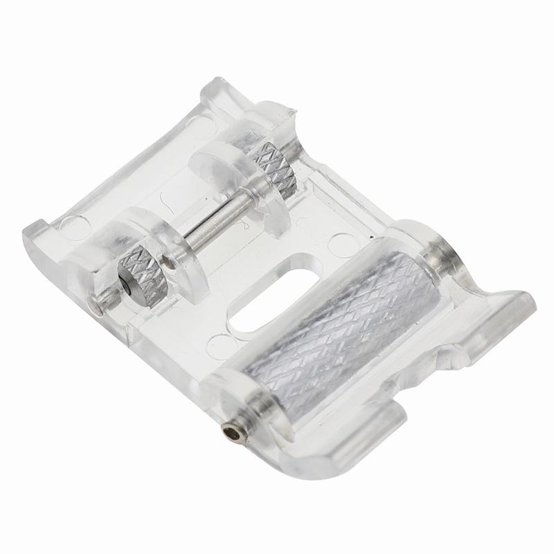 

Кожаный ролик, прижимная лапка, бытовая швейная машина, прижимная лапка, многофункциональные аксессуары для швейных машин серебряный