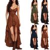 Dámská ležérní camisole s volánkovým okrajem Retro nepravidelné šaty camisole