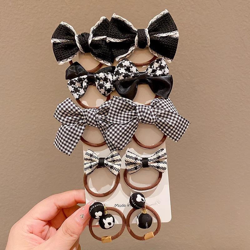 Mléčná káva čelenka do vlasů: Bezpoškození, vysoce elastická mašle čelenka pro dívky, miminka a děti - stylový vlasový doplněk.