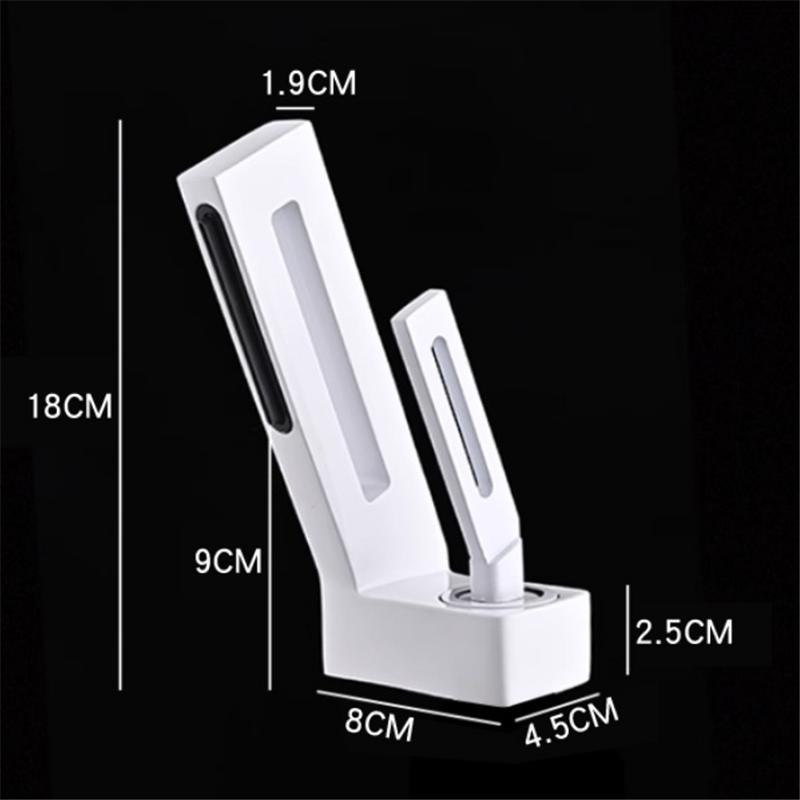 Tuqiu Bathroom Faucet Brass Gray Bathroom Basin Faucet Cold And Hot Waterfall Mixer Sink Tap Deck Mounted Black & Gold Tap