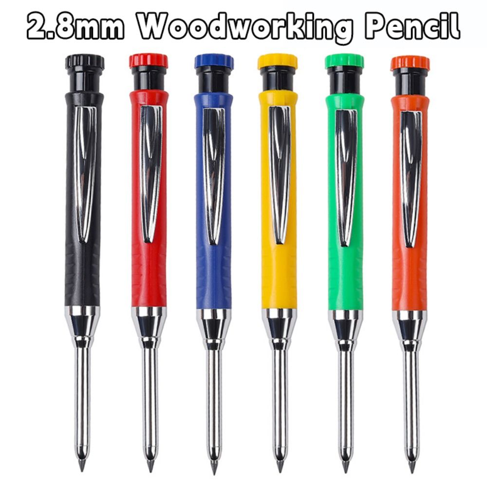 2.8mm Mechanical Pencil Deep Hole Marking Woodworking Marking Tool  Woodworking Construction