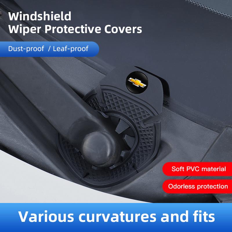 Keychain Car Windshield Wiper Hole Protective Cover Dustproof Bottom Sleeve Prevention Cover Accessorie For Chevrolet Cruze SS