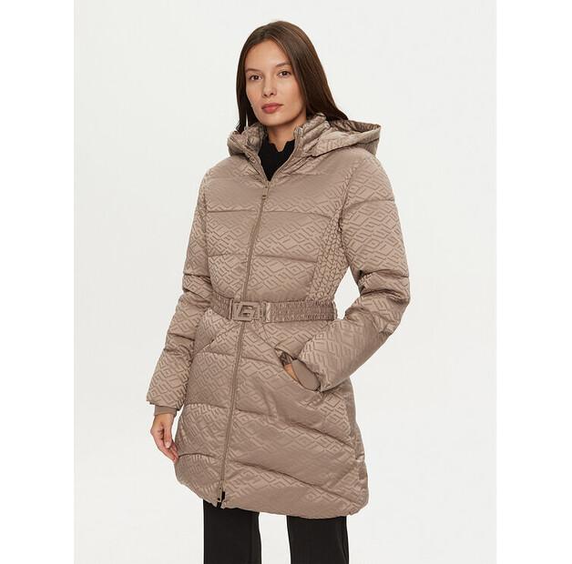 

Пуховик Guess Seline W4BL58 WGL72 коричневый Regular Fit S