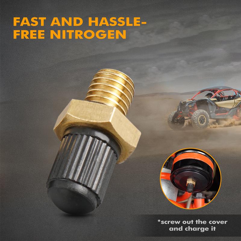 

NICECNC UTV ATV Nitrogen Shock Schrader Valve For Can-AM Maverick X3 Polaris RZR 1000 800 900 XP Ranger Honda Pioneer Talon