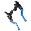 Pair Motorcycle Brake   Pump Levers with Hydraulic Master Cylinder Reservoir Replacement for  