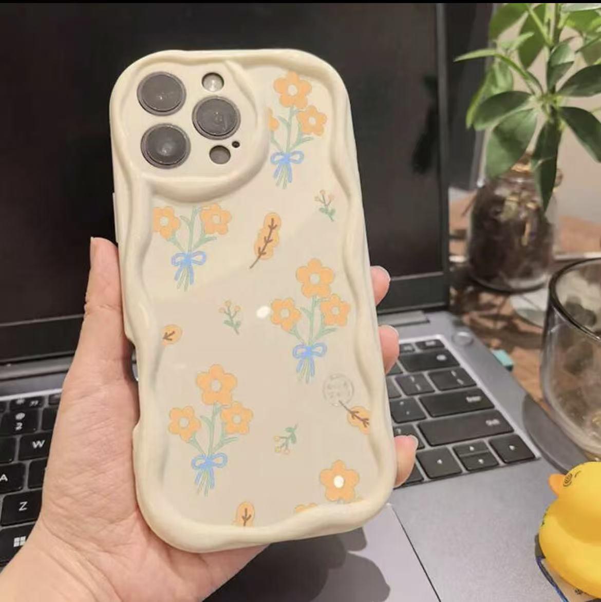 

Цветочный чехол для iPhone 12-17 Pro Max iPhone SE 3