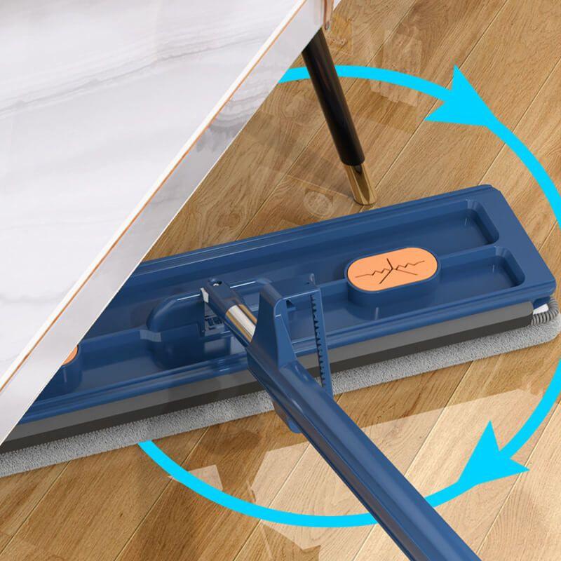 42cm Flat Mop No Need To Hand-wash Floor Squeeze Mop Lazy Mop Absorbent Flat Mop Wet & Dry Absorbent Mop Cleaning Tools
