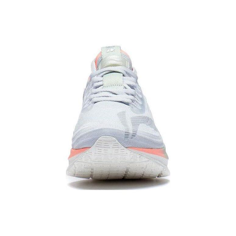 Li Ning Shadow Essential Cushioning Slip Resistant Abrasion Resistant Low Top Running Shoes Women's Light Frost Blue ARRS004-2
