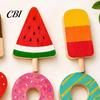 DIY Craft Stick Unfinished Wood Popsicle, Summer Ice Cream Shaped Wooden Popsicles Paint for Projects Home Decoration Supplies