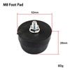 Silent Performance Air Compressor Caster Wheels Shock Resistant Design